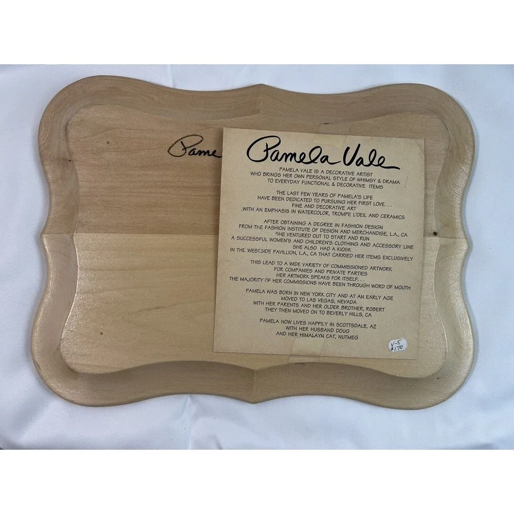 Candy vtg wooden